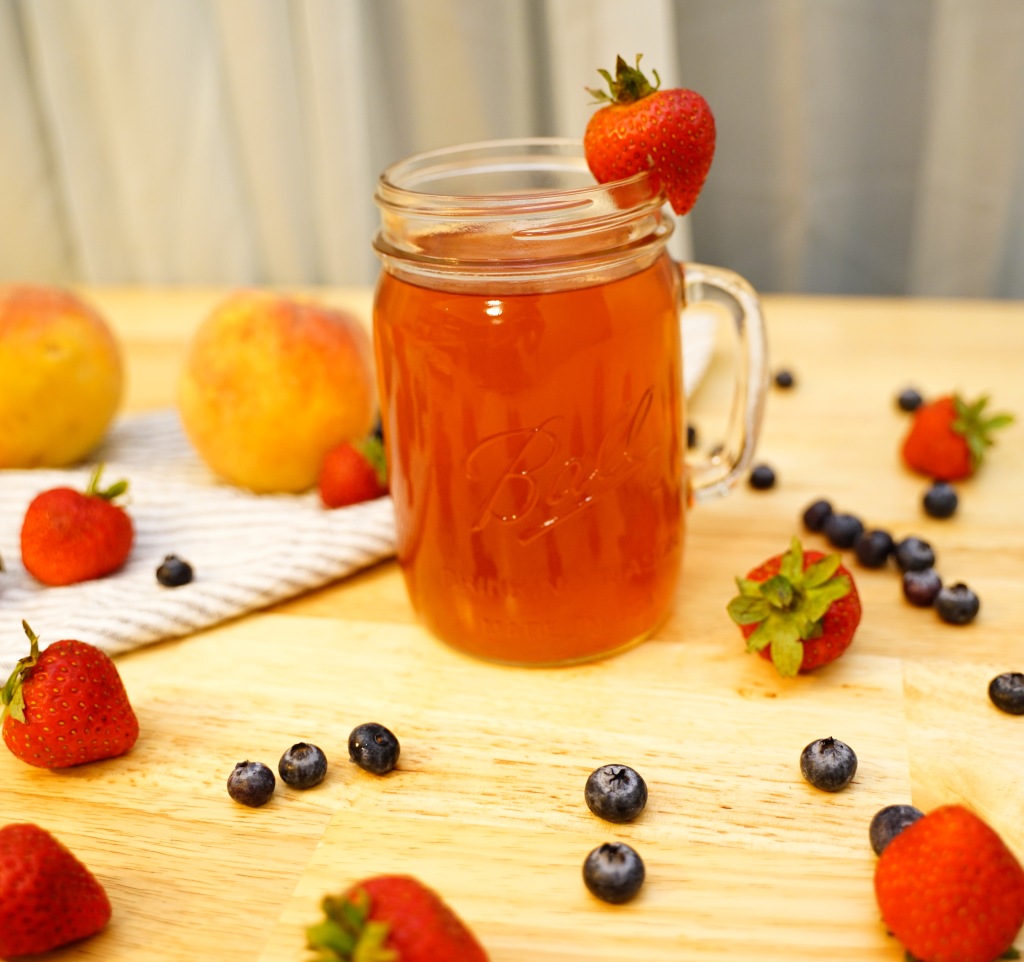 Strawberry & Peach Kompot